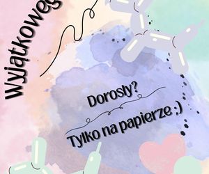Kartka na Dzień Dziecka dla dorosłych