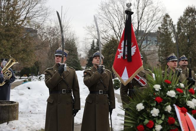 Pogrzeb gen. Mirosława Hermaszewskiego na Powązkach Wojskowych