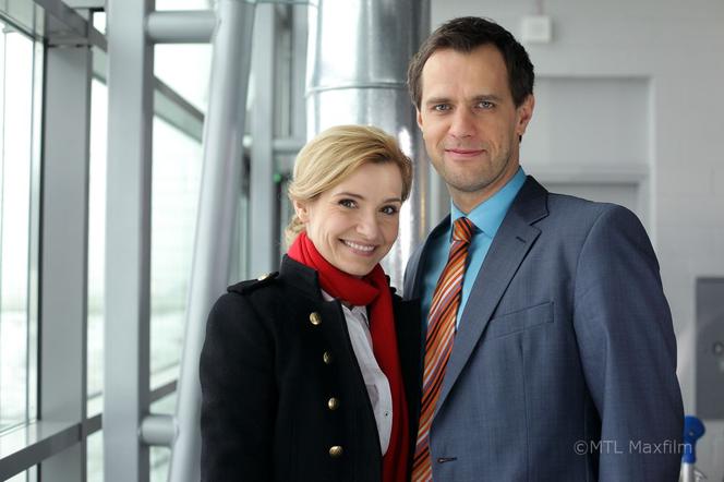 M jak MIŁOŚĆ odc. 999. Małgosia (Joanna Koroniewska), Michał Łagoda (Paweł Okraska)