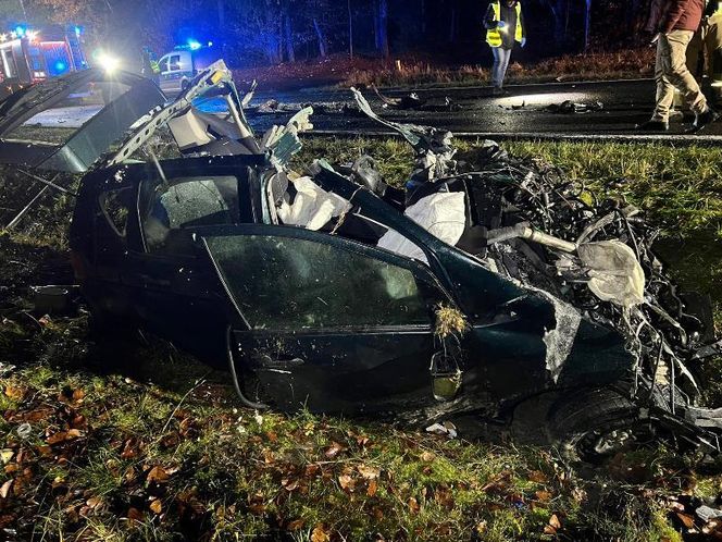 Wypadek w Lasowicach. Zginęła jedna osoba