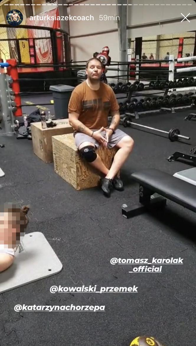 Tomasz Karolak padł na siłowni
