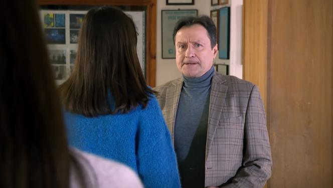 Na Wspólnej, odc. 3467: Rafał Cielecki (Jacek Kawalec), Luśka (Julia Mika), Wanda (Agnieszka Korzeniowska)