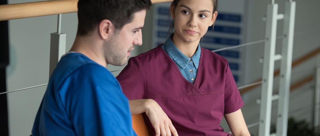 Na dobre i na złe odcinek 595. Blanka (Pola Gonciarz), Adam Krajewski (Grzegorz Daukszewicz)