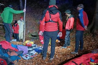 Akcja ratunkowa w Jaskini Salmopolskiej w Beskidach. Ratownicy walczyli o grotołaza przez 4 godziny