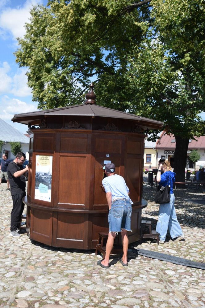 Fotoplastikon na Rynku w Starym Sączu 