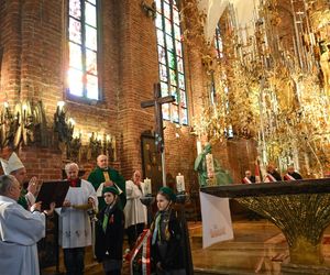 W Bazylice św. Brygidy w Gdańsku umieszczono krzyż wołyński