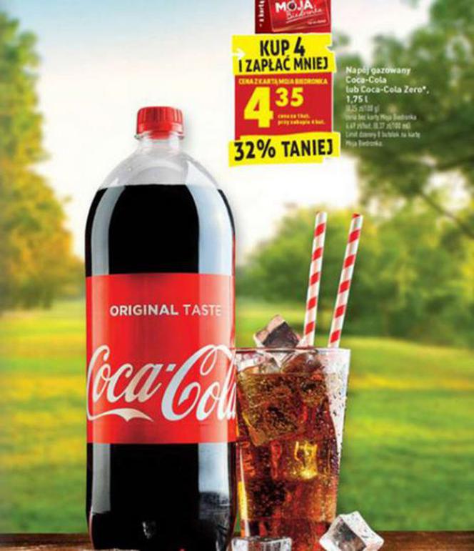 Promocja na Coca-Colę