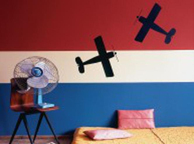 Ściany w pokoju dziecięcym - farby