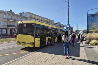 Przystanki tymczasowe w Sosnowcu na Patelni