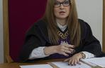 Sędzia Beata Machurska-Gruszczyńska ogłasza decyzję w sprawie Maciusia Łaciny