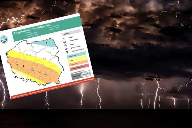 W woj. lubelskim znów może zagrzmieć. Kolejny dzień z ostrzeżeniami IMGW