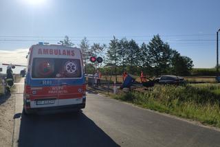  Zderzenie pociągu z samochodem w Gorliczynie [GALERIA]