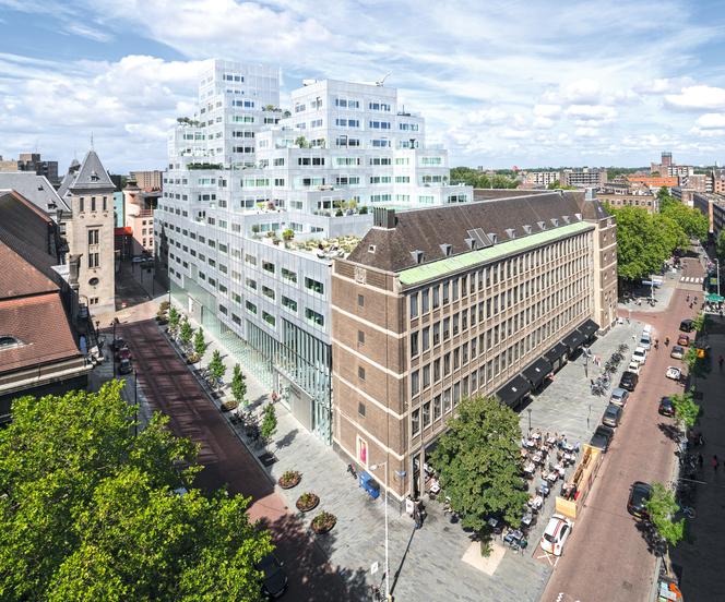 Timmerhuis – nowy ratusz Rotterdamu, projekt: OMA, realizacja: 2009-2015