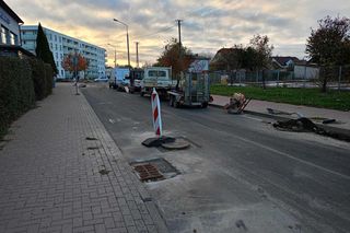 Przy okazji robót drogowych przy budowie nawierzchni na ulicy Kraszewskiego zostanie też poprawiona nawierzchnia części ulicy Mazurskiej w Siedlcach