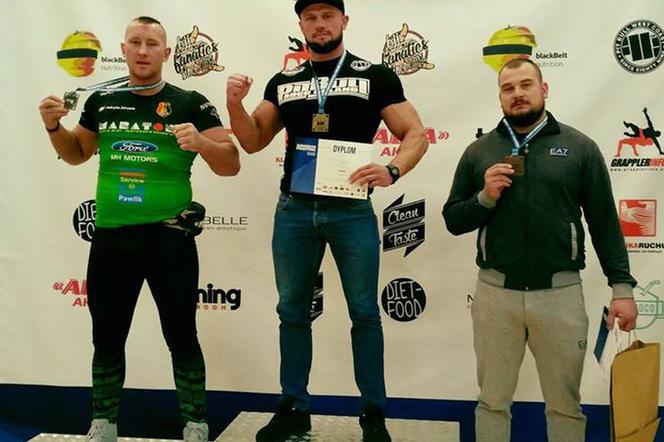 Mateusz Kolano z Rzeszowa obronił tytuł Mistrza Polski na Mistrzostwach Polski ADCC w Warszawie