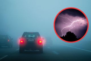 IMGW alarmuje! Porywisty wiatr, burze i gęsta mgła w Polsce  