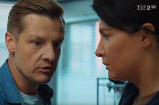 M jak miłość odc. 1624. Paweł (Rafał Mroczek), Majka (Laura Samojłowicz)