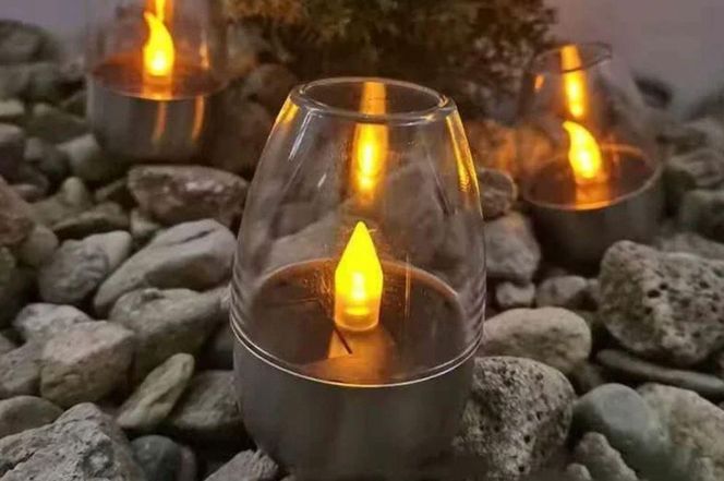 Ekologiczne znicze nagrobne – świeca solarna Decortrend (Cortinapoland.pl)