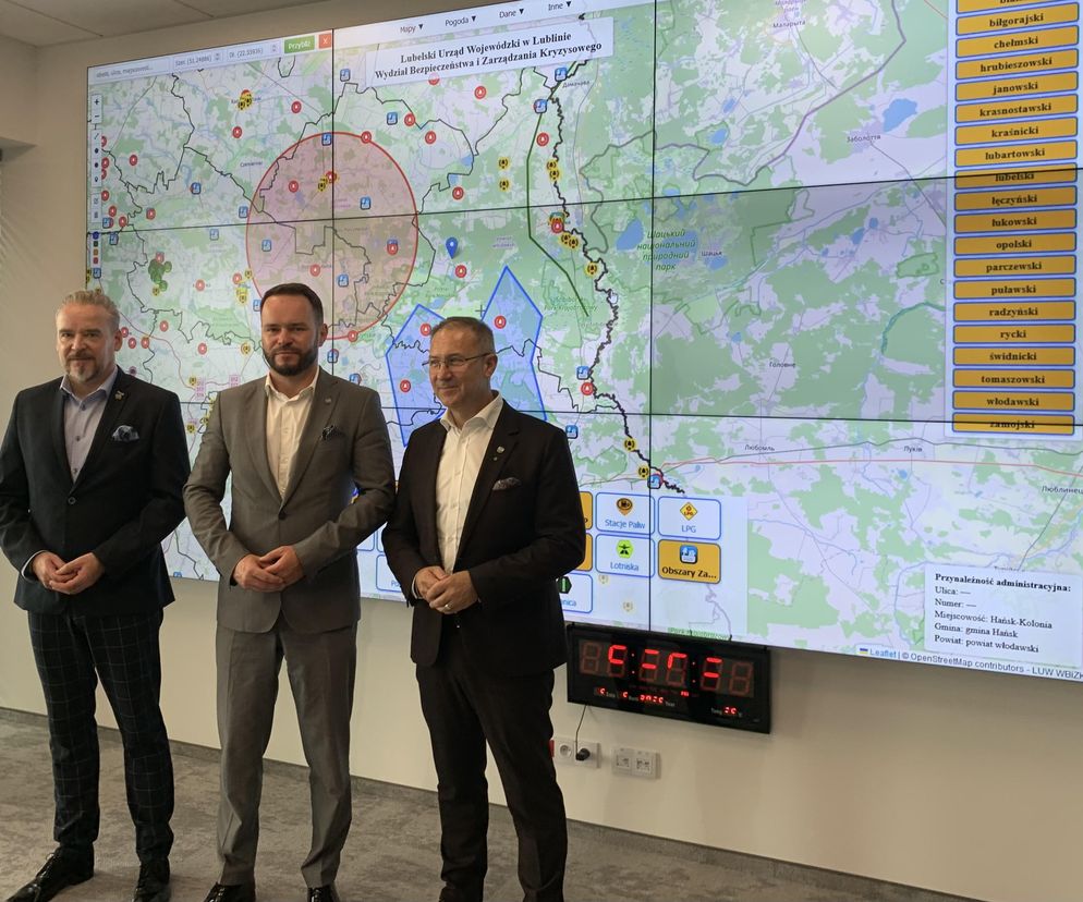 Lubelszczyzna z nowym narzędziem do zarządzania kryzysowego. To element wdrażania Ustawy o Ochronie Ludności i Obronie Cywilnej