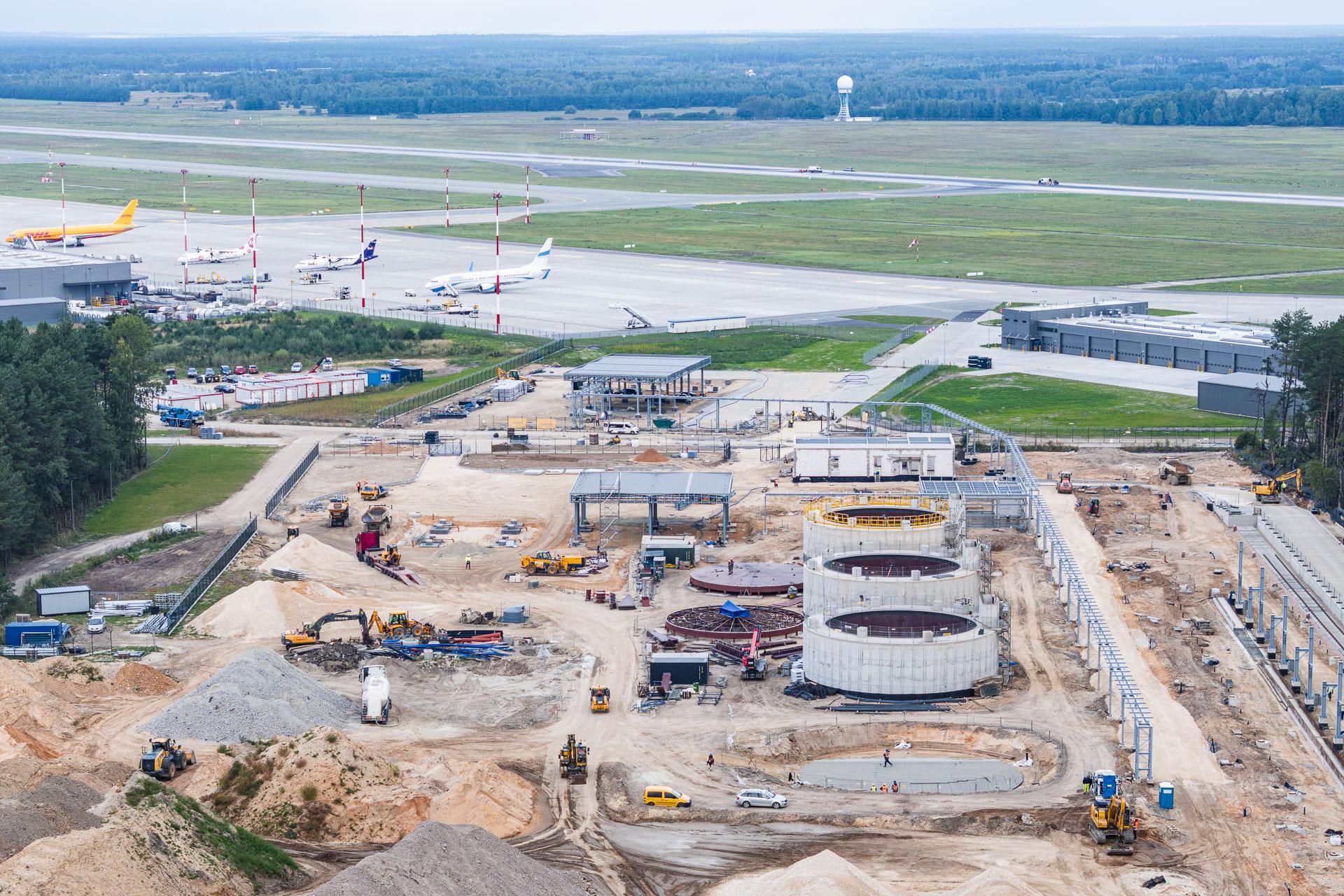 Budowa węzła multimodalnego na terenie Katowice Airport