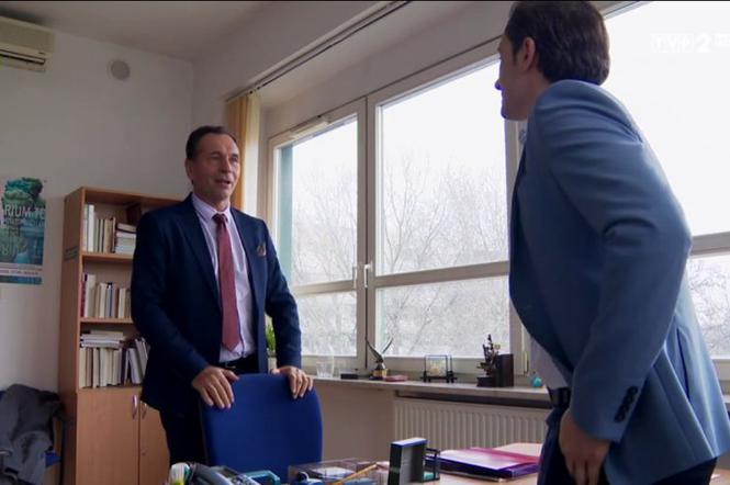 Barwy szczęścia, odc. 2048. Władek (Przemysław Stippa), Bednarek (Wojciech Skibiński)