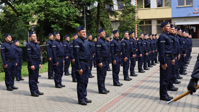 Zaprzysiężenie policjantów