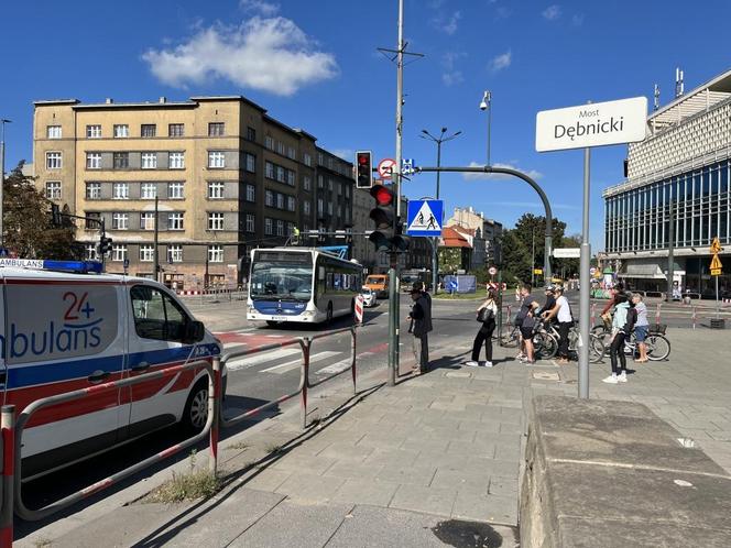 Kraków. Remont mostu Dębnickiego. W nocy zmienią organizację ruchu