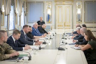 Keith Kellogg w Kijowie