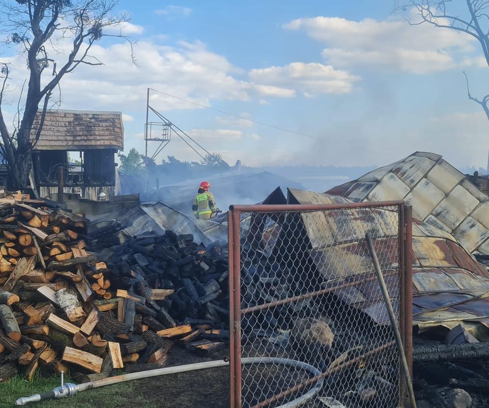 Pożar w Szczypiornie