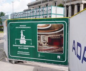 Sala Kongresowa znajduje się obecnie w remoncie