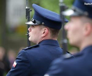 Uroczyste ślubowanie 69 nowych policjantów  w Oddziale Prewencji Policji w Katowicach