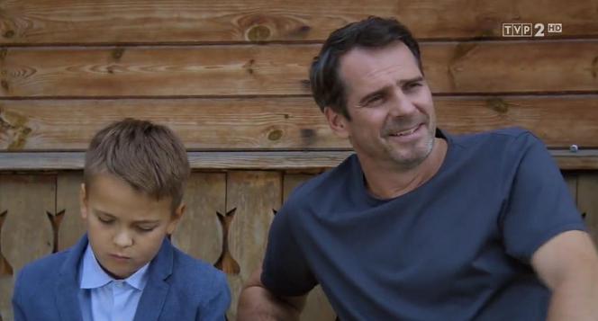 M jak miłość odc. 1415. Wojtuś (Feliks Matecki), Michał (Paweł Deląg)