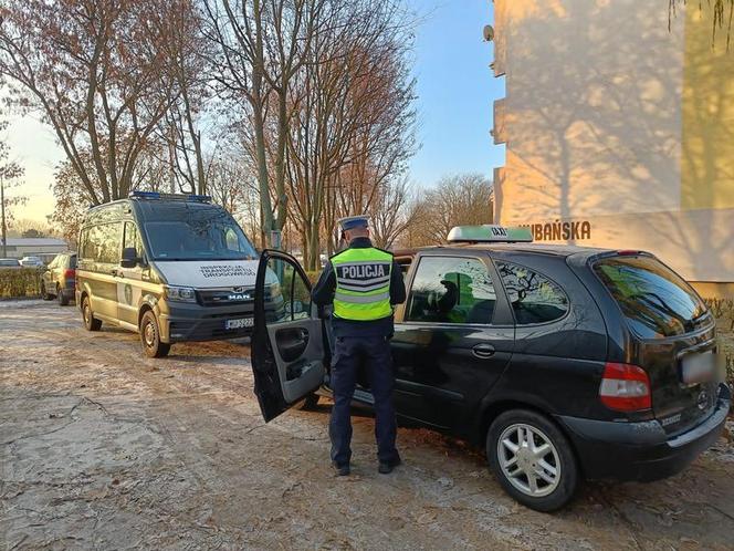 Czy pasażerowie są bezpieczni? Skontrolowano taksówki w Lesznie