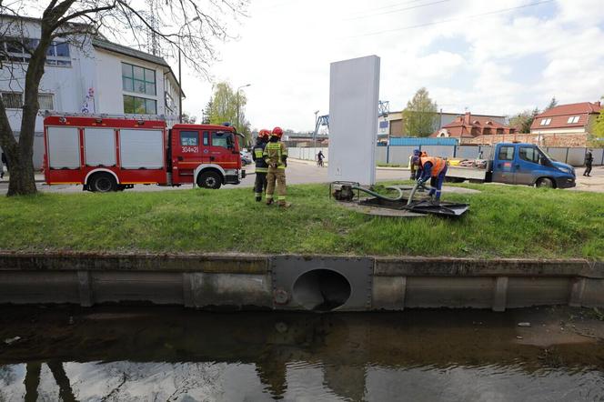 Powódź w Gdańsku. Strażacy mieli ręce pełne pracy