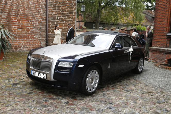 Izabela Janachowska wyszła za mąż - Rolls-Royce Ghost limuzyną ślubną