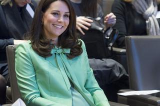 Księżna Kate Middleton w ósmym miesiącu ciąży