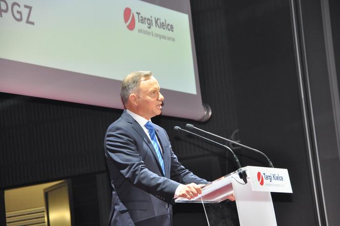 Prezydent Andrzej Duda otworzył 31. Międzynarodowy Salon Przemysłu Obronnego w Targach Kielce