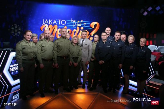 Policjanci z Katowic wystąpili w programie "Jaka to melodia". Jak im poszło? 