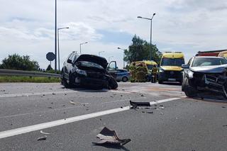 Poważny wypadek na DK 8 w Ząbkowicach Śląskich. 4 osoby poszkodowane