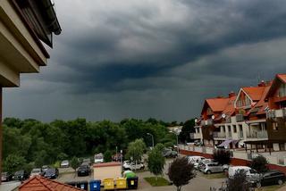 Ciemne chmury nad Wrocławiem