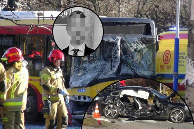 Rozpędzone BMW wjechało w autobus miejski. Nie żyją młodzi studenci. Sebastian i Iwo zmarli w szpitalu