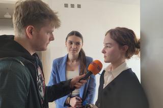 Maturzystki z IV LO w Olsztynie