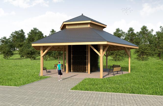 Prace w Parku Grabek w Czeladzi