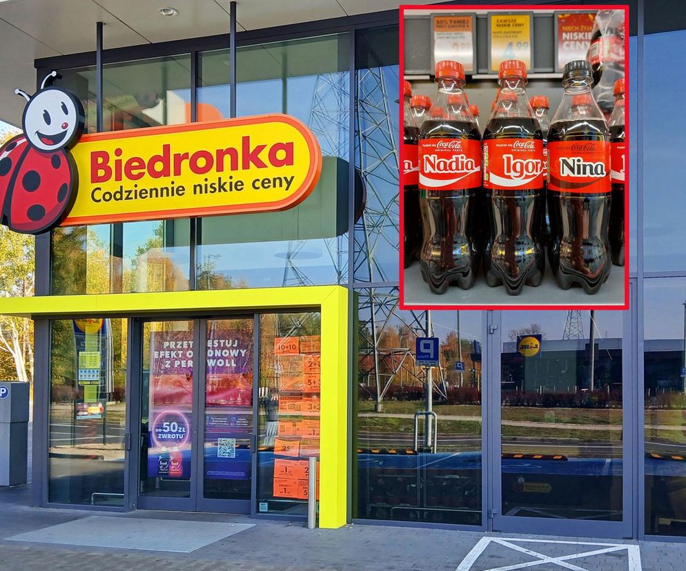 Coca-Cola w Biedronce