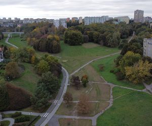 Park Rury w Lublinie w jesiennej odsłonie! Zobacz koniecznie jak teraz wygląda. Zdjęcia z ziemi i nieba