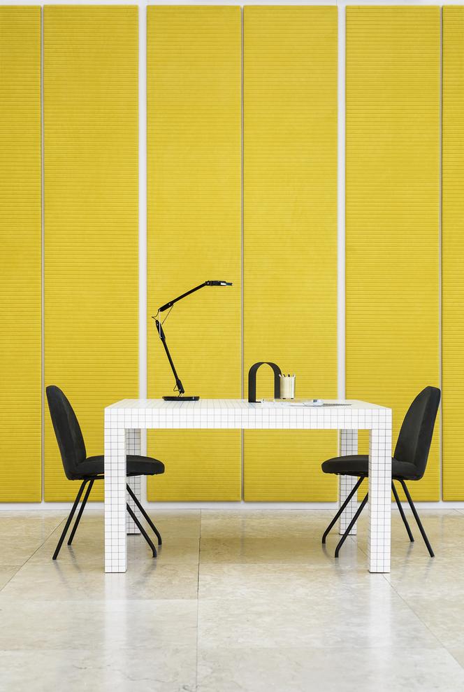 Żółty kolor ścian