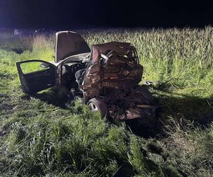 Śmiertelny wypadek pod Bartoszycami. Nie żyją 2-letnie dziecko i 37-latek