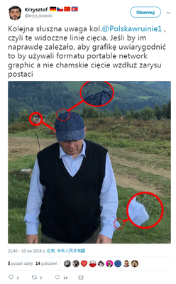 Zdjęcie Jarosława Kaczyńskiego na wakacjach wzbudziło czujność internautów