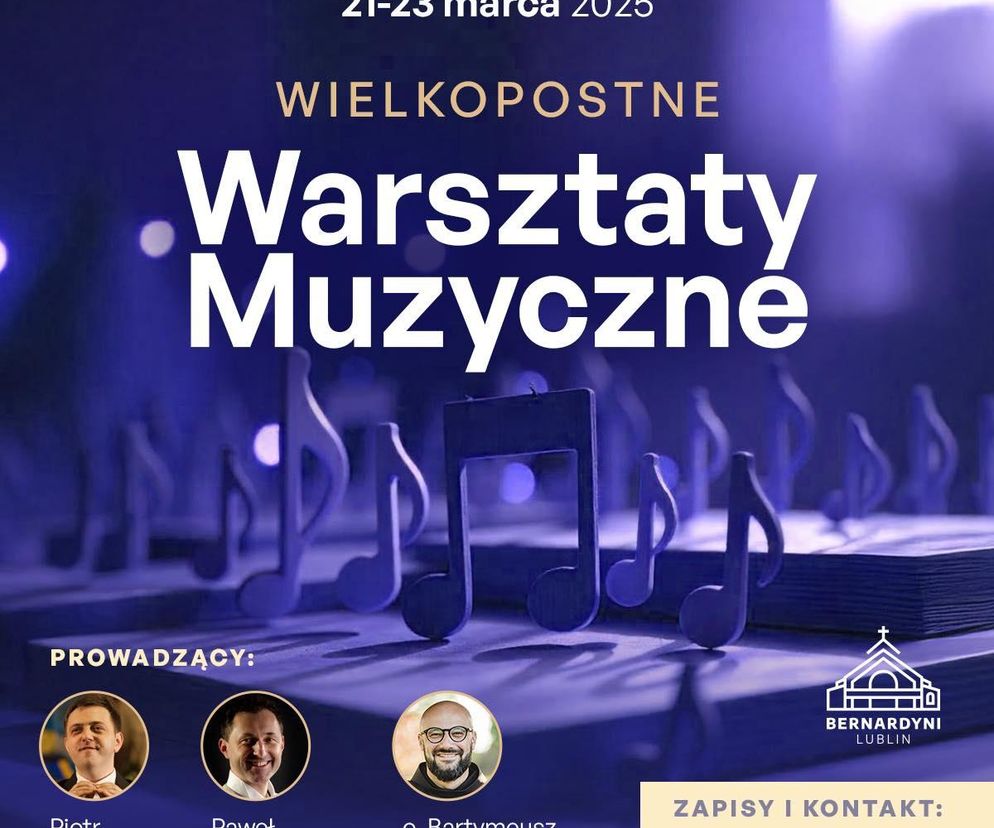  Wielkopostne Warsztaty Muzyczne - plakat
