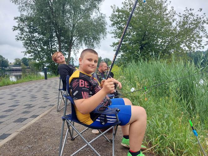 Rodzinne zawody wędkarskie na Pasterniku w Starachowicach 1.07.2023